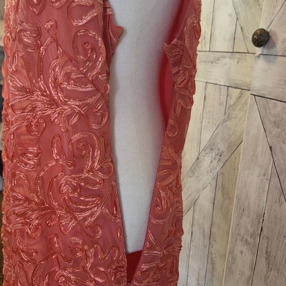 Jessica Howard Coral Embroidered Dress - Picture 9 of 9